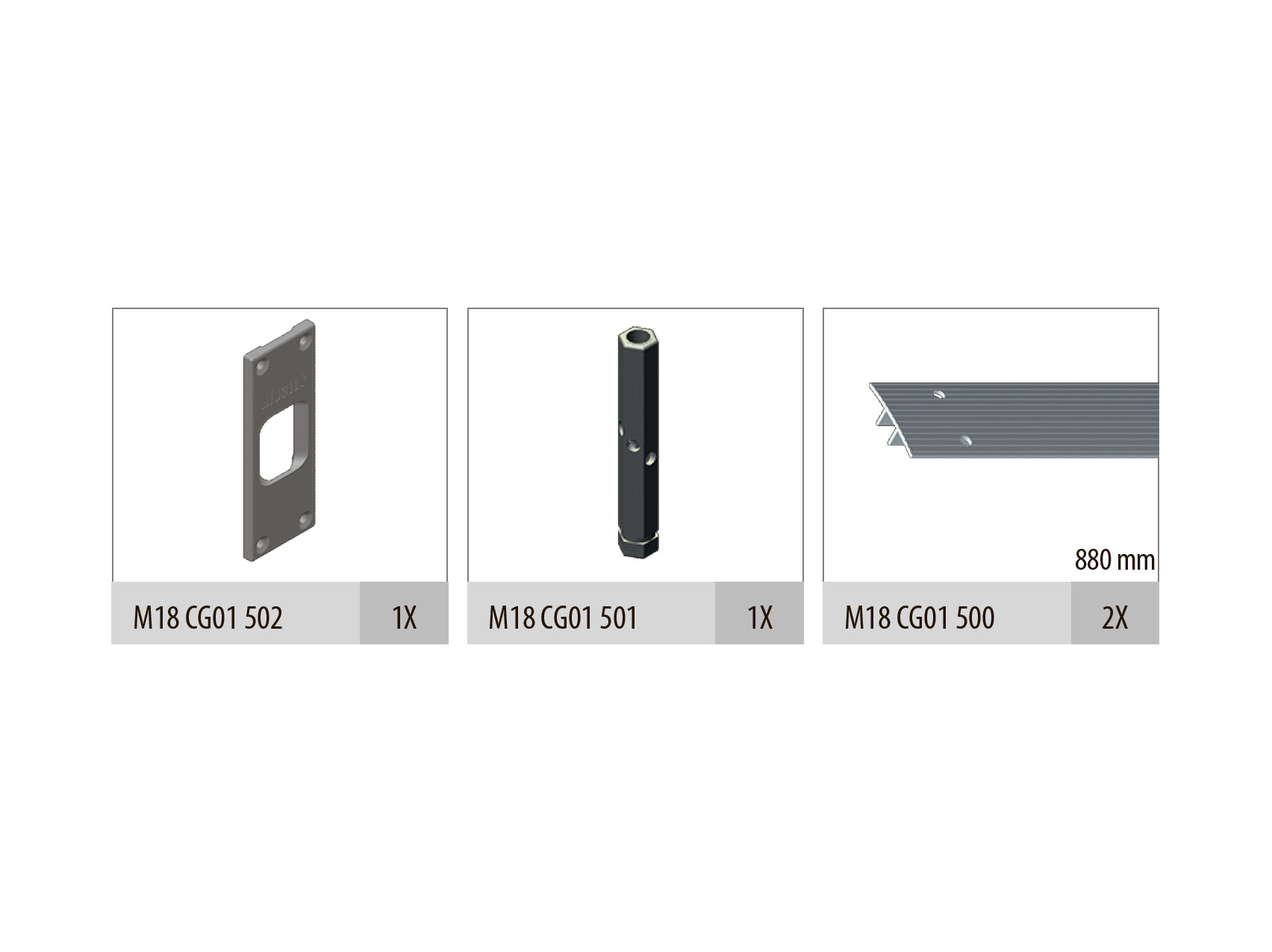 Albatur M18 CG-05 вирівнювач двері 1910 мм