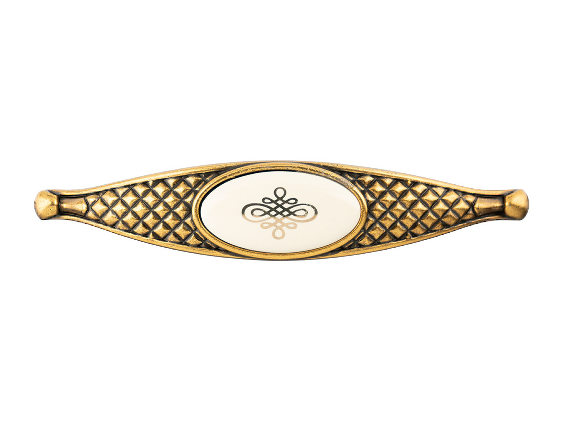 Ручка скоба Virno Azure 100/128 MLC A16 бронза