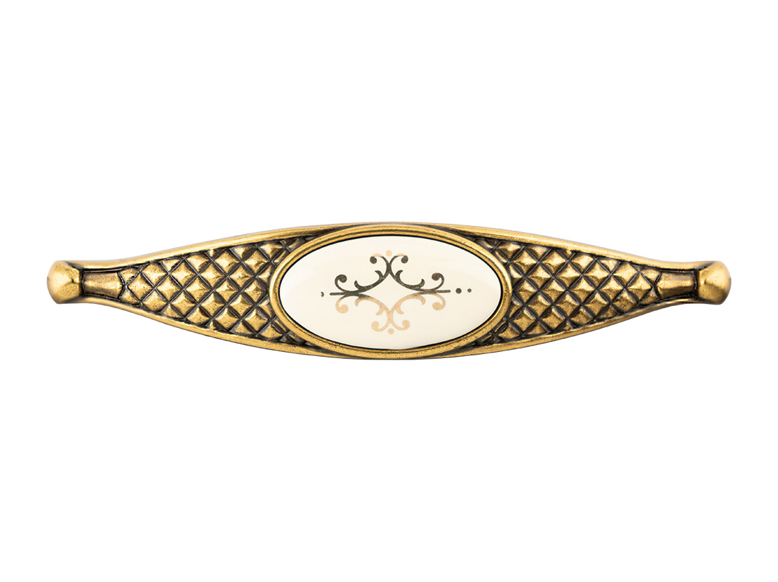 Ручка скоба Virno Azure 100/128 MLC A18 бронза