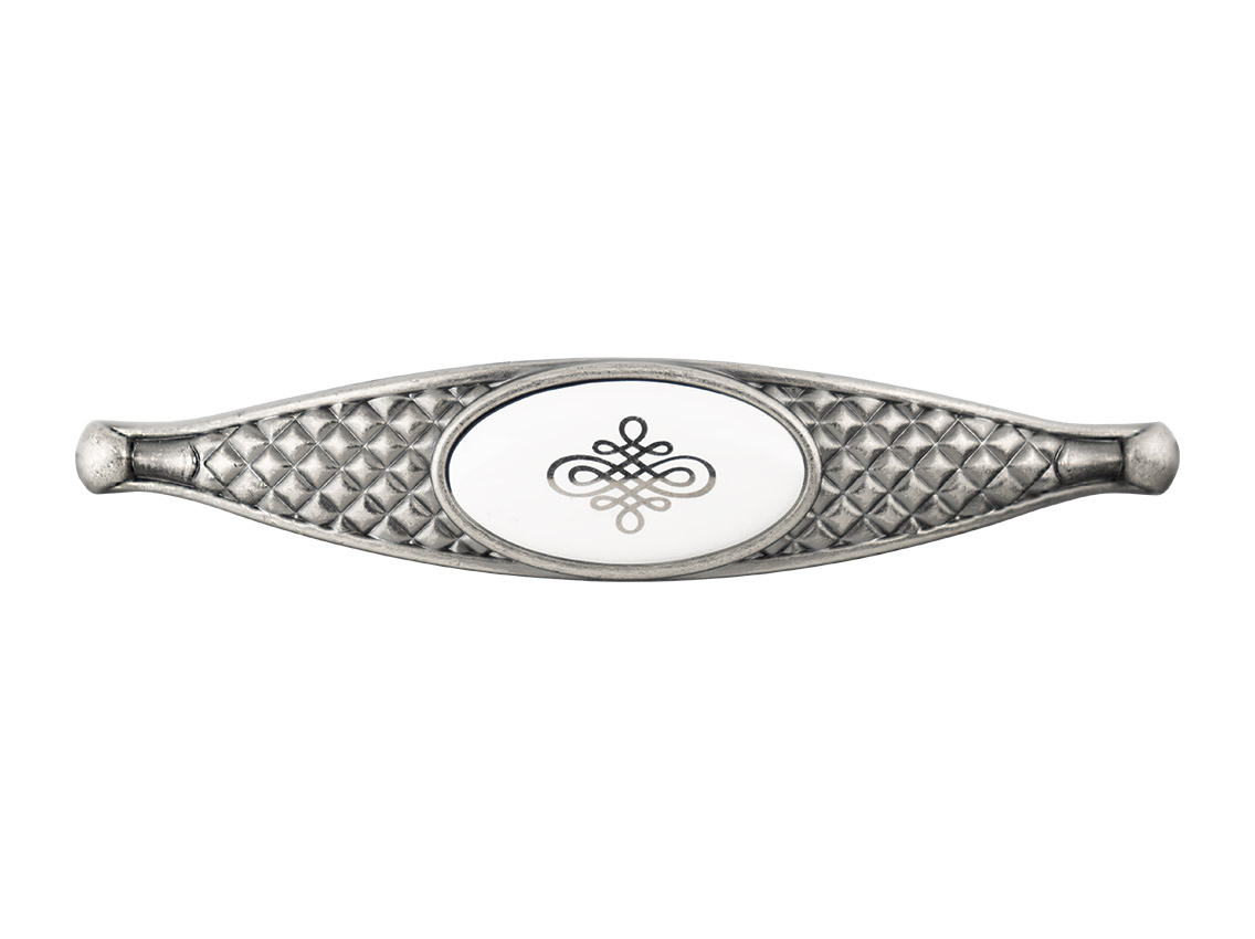 Ручка скоба Virno Azure 100/128 WTC A17 античне срібло