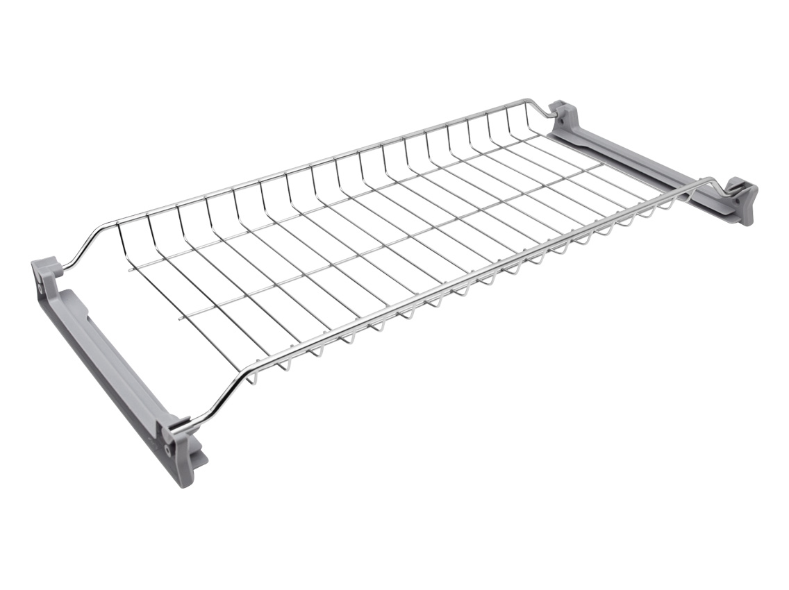 Сушка для посуду фасад 500 INOXA 701 нержавіюча сталь (2 полиці та 4 кріплення)