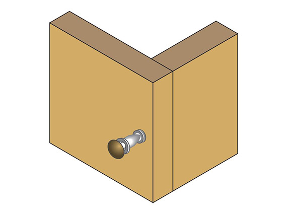 Заглушка конфирмата GIFF бук бавария (1000 шт)