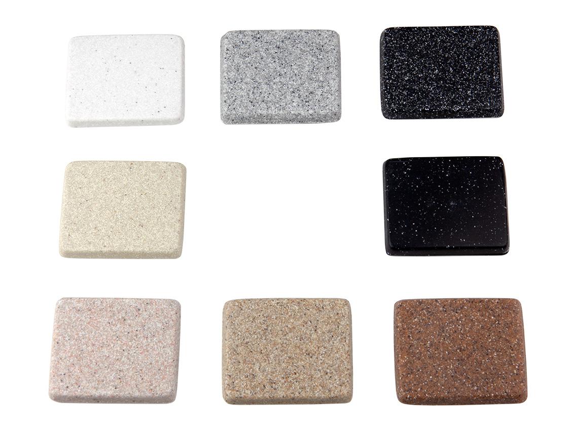 Мойка искусственный камень Solid Вега Плюс 200х420 серый гранит (под столешницу)