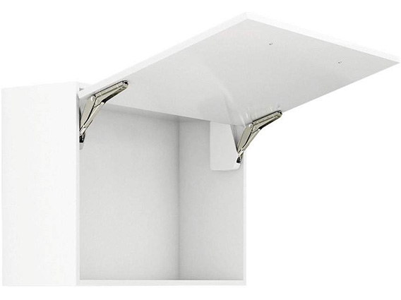 Підйомник Free Flap Hafele 1.7 A білі заглушки (372.91.720)