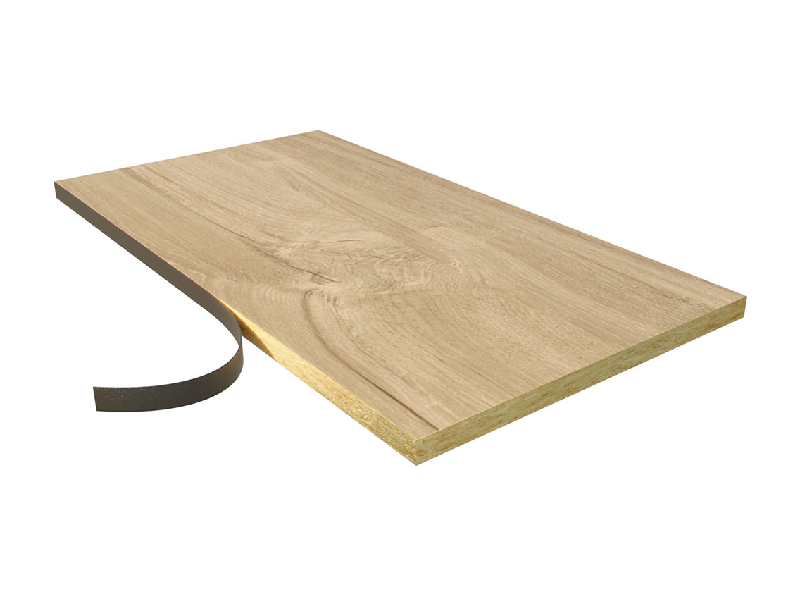 Кромкование ПВХ прямолинейное материала заказчика