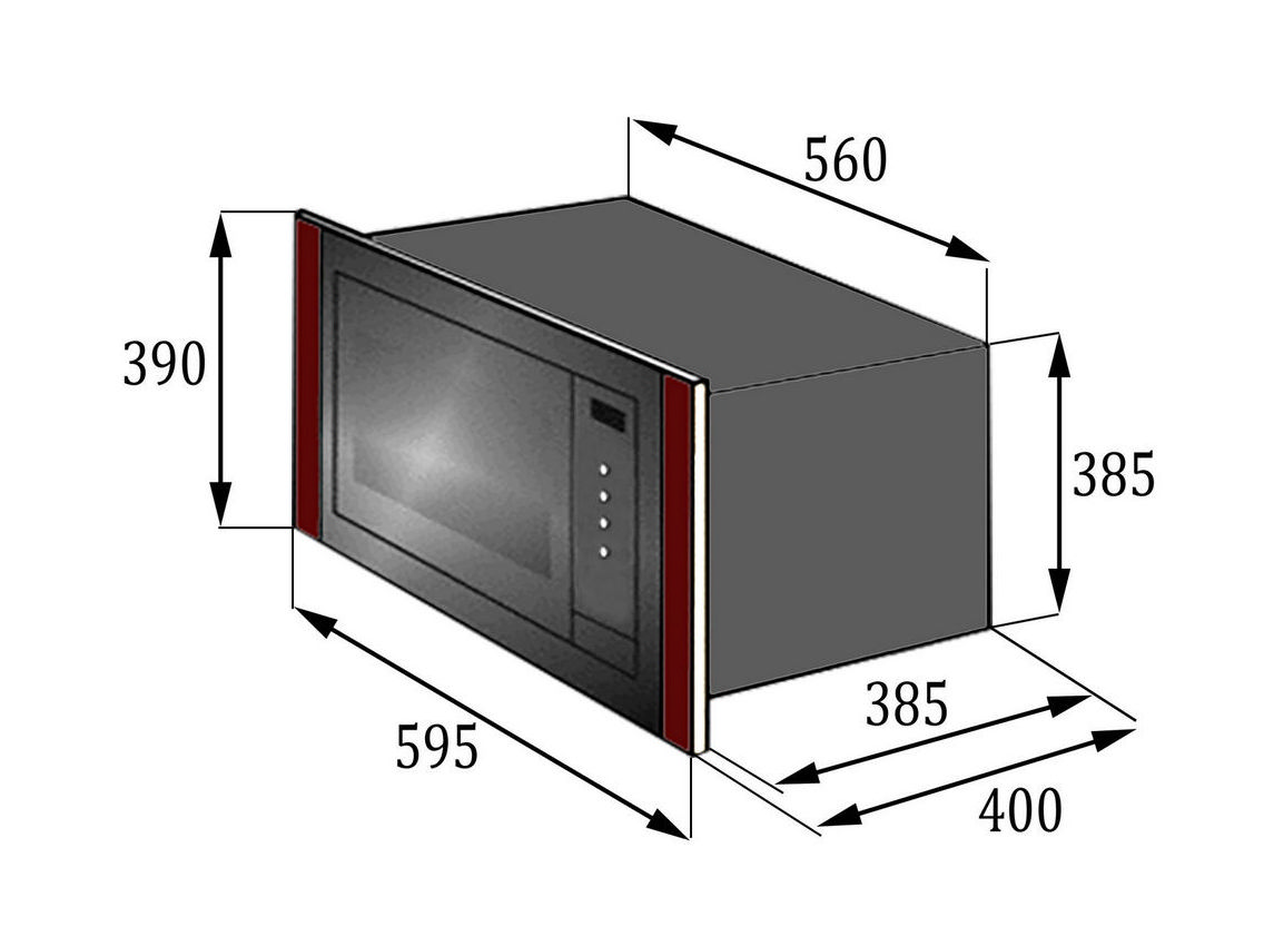 Микроволновая печь EOK 25 IVR (Gunter & Hauer)