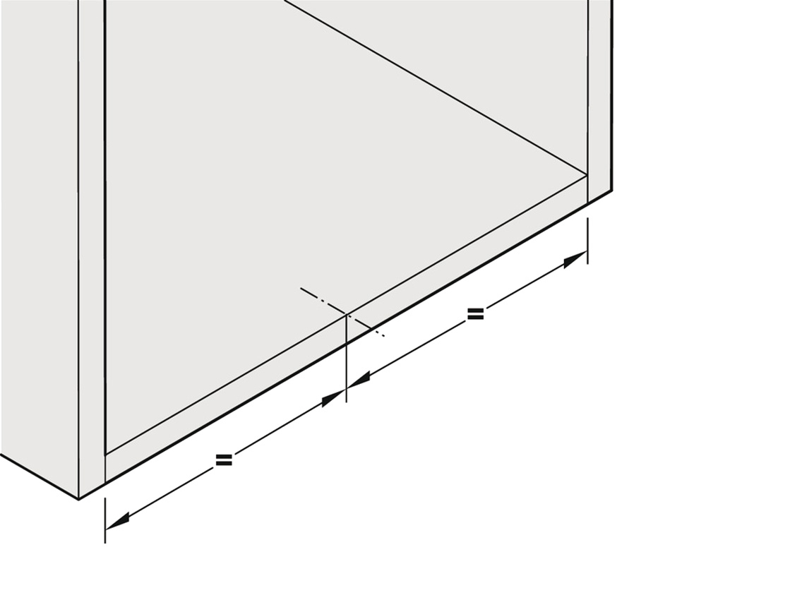 Толкатель для подъемников Free Flap Hafele 17-23 Н тип 1 (372.91.470)