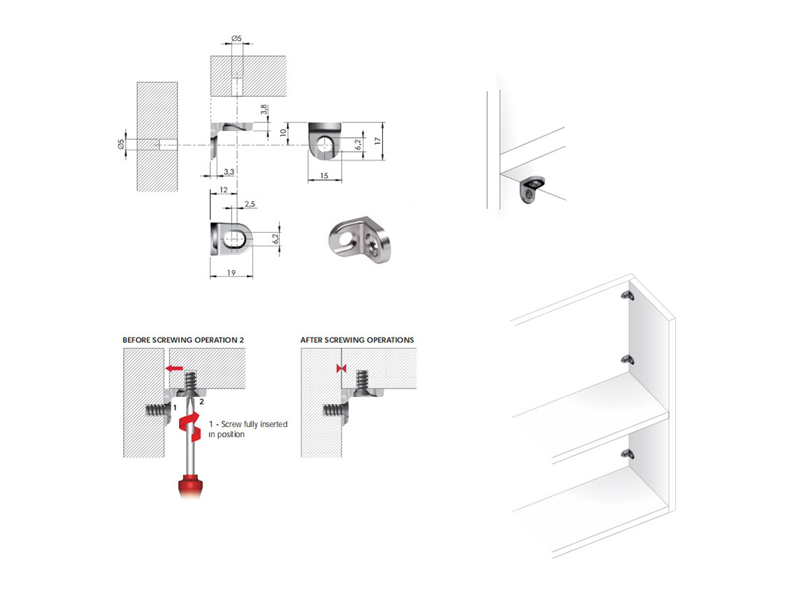 Полицетримач Italiana Ferramenta Minisecury