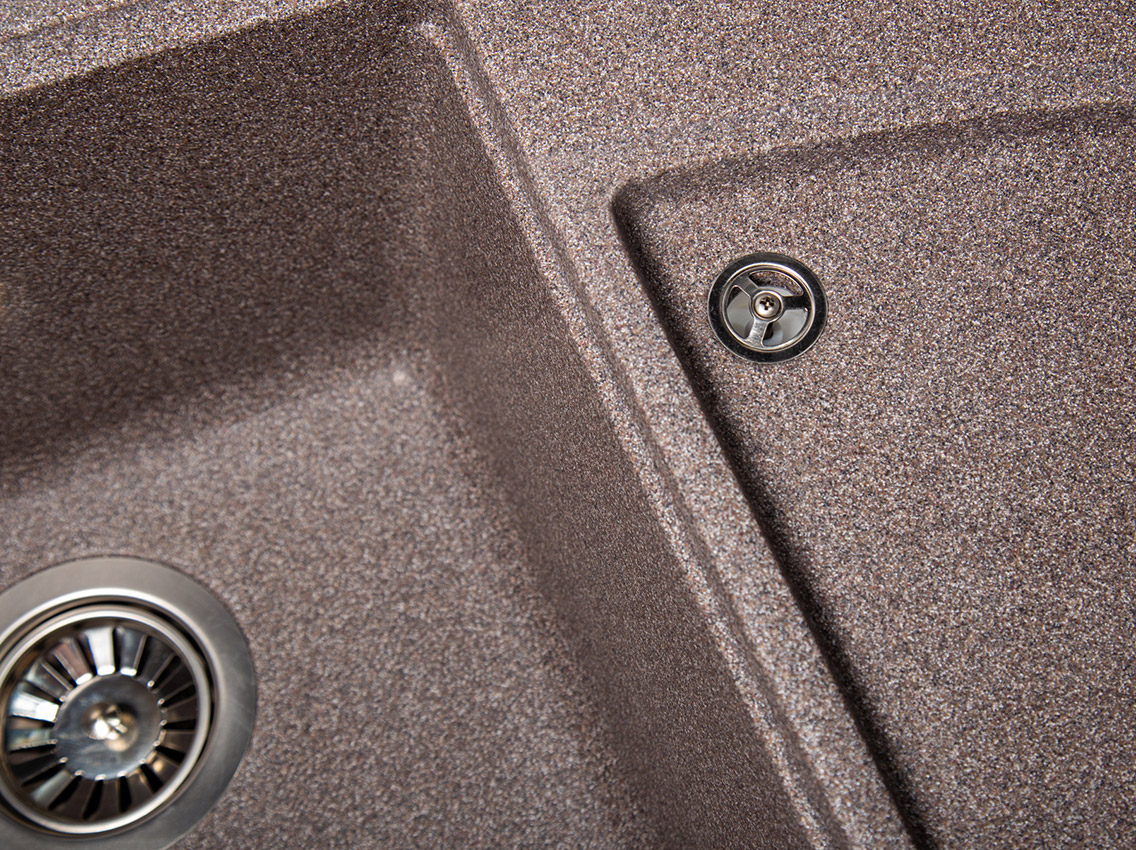 Мойка искусственный камень Solid КРАФТ 980х510 гранит (без отверстия под смеситель)