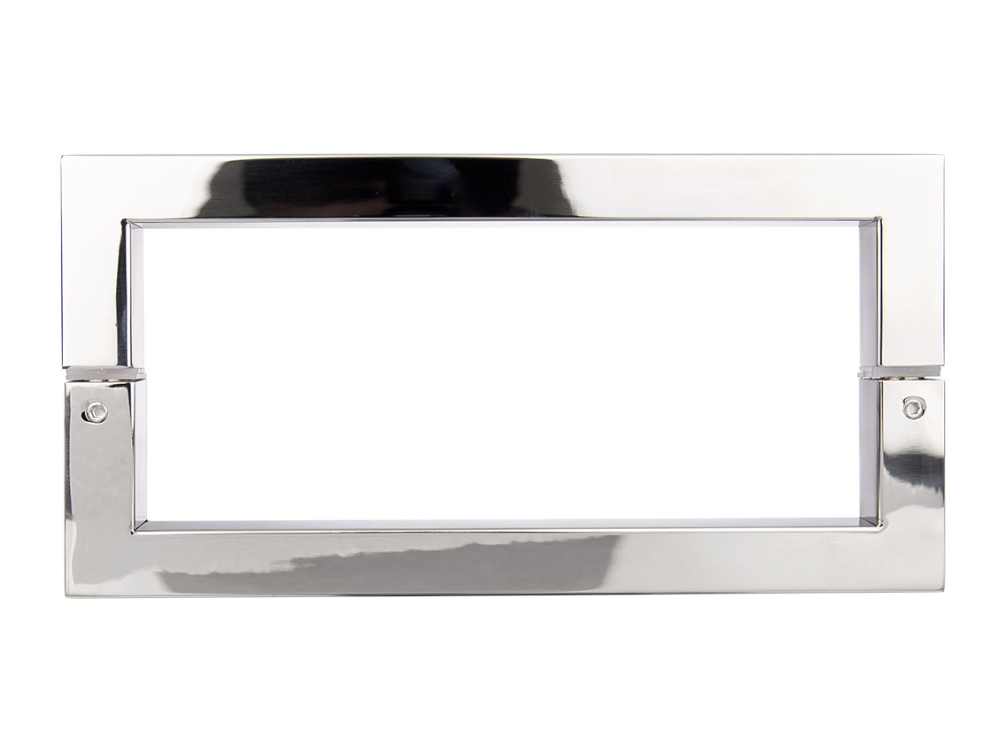 Ручка квадратна GIFF Glass 270 полірований хром