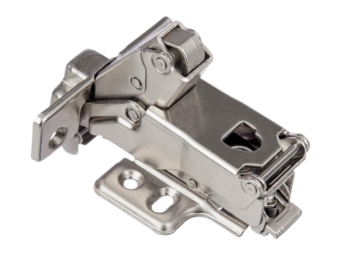 Петля накладна з дотягувачем Clip-on GIFF PRIME 155* MF d=35 Н=0 нікель