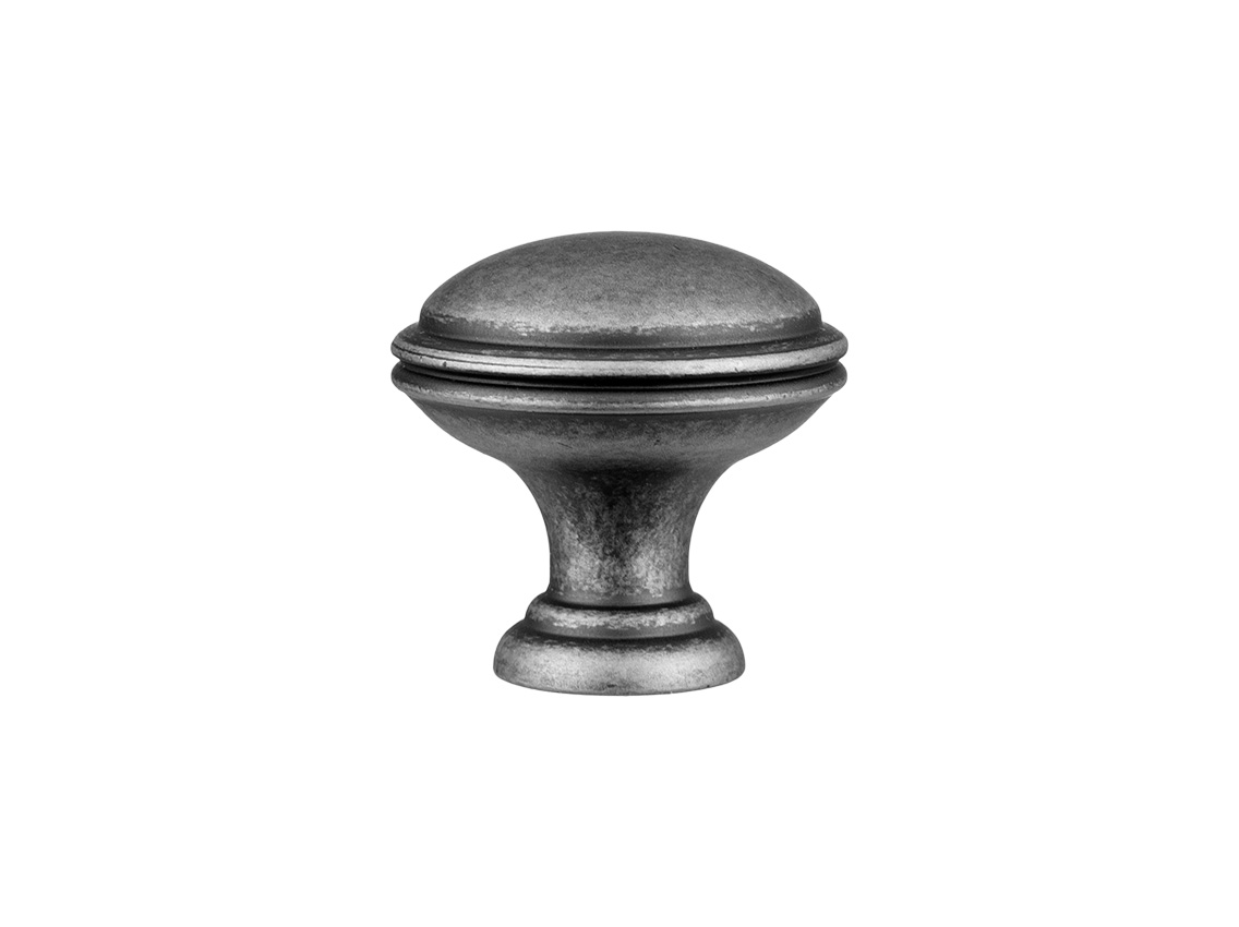 Ручка кнопка Gamet GR49-G0031 античное серебро