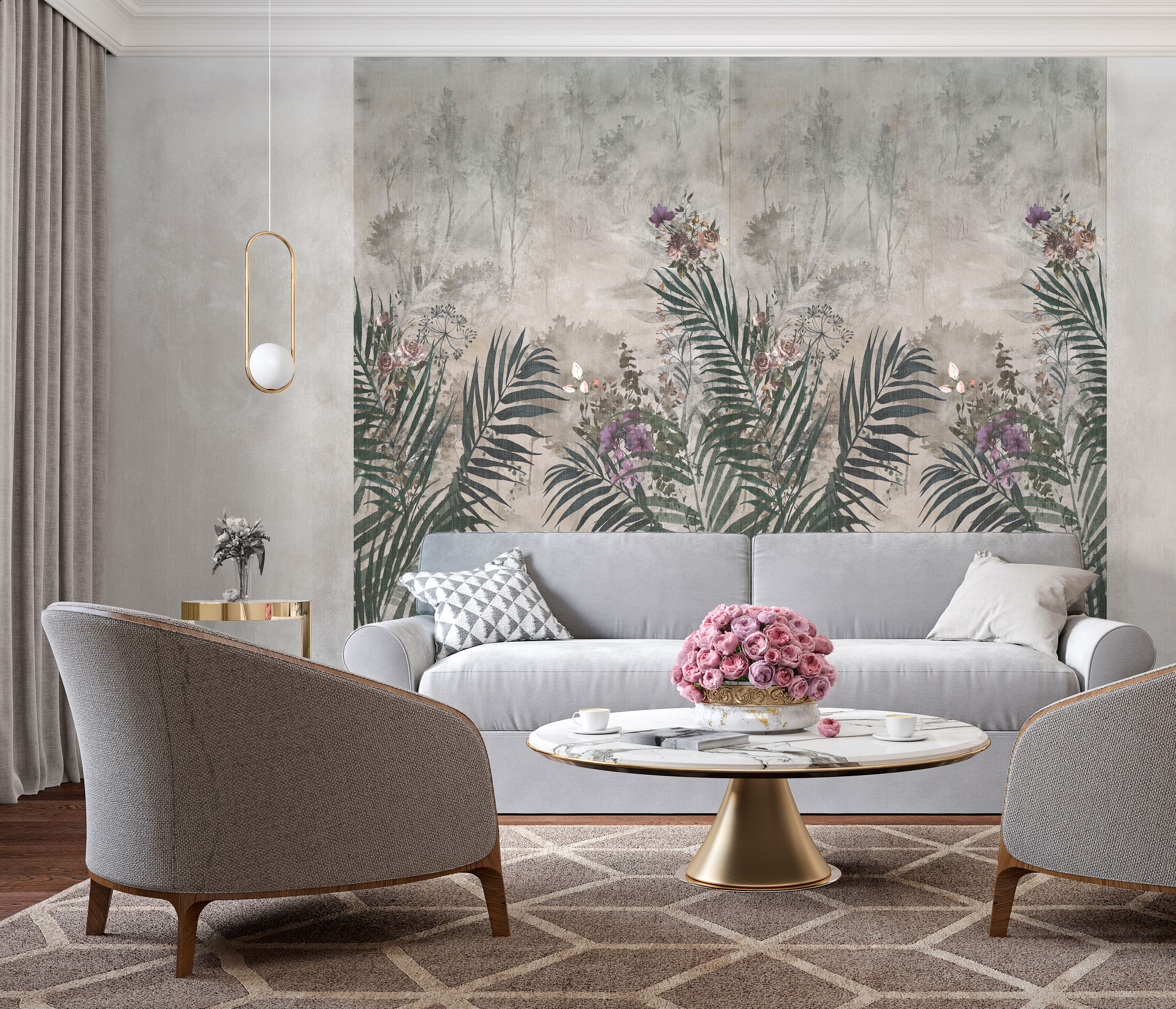 Панель 2800х1230х4 R161A PT Голден Кейн ROCKO Tiles SPC (Kronospan)