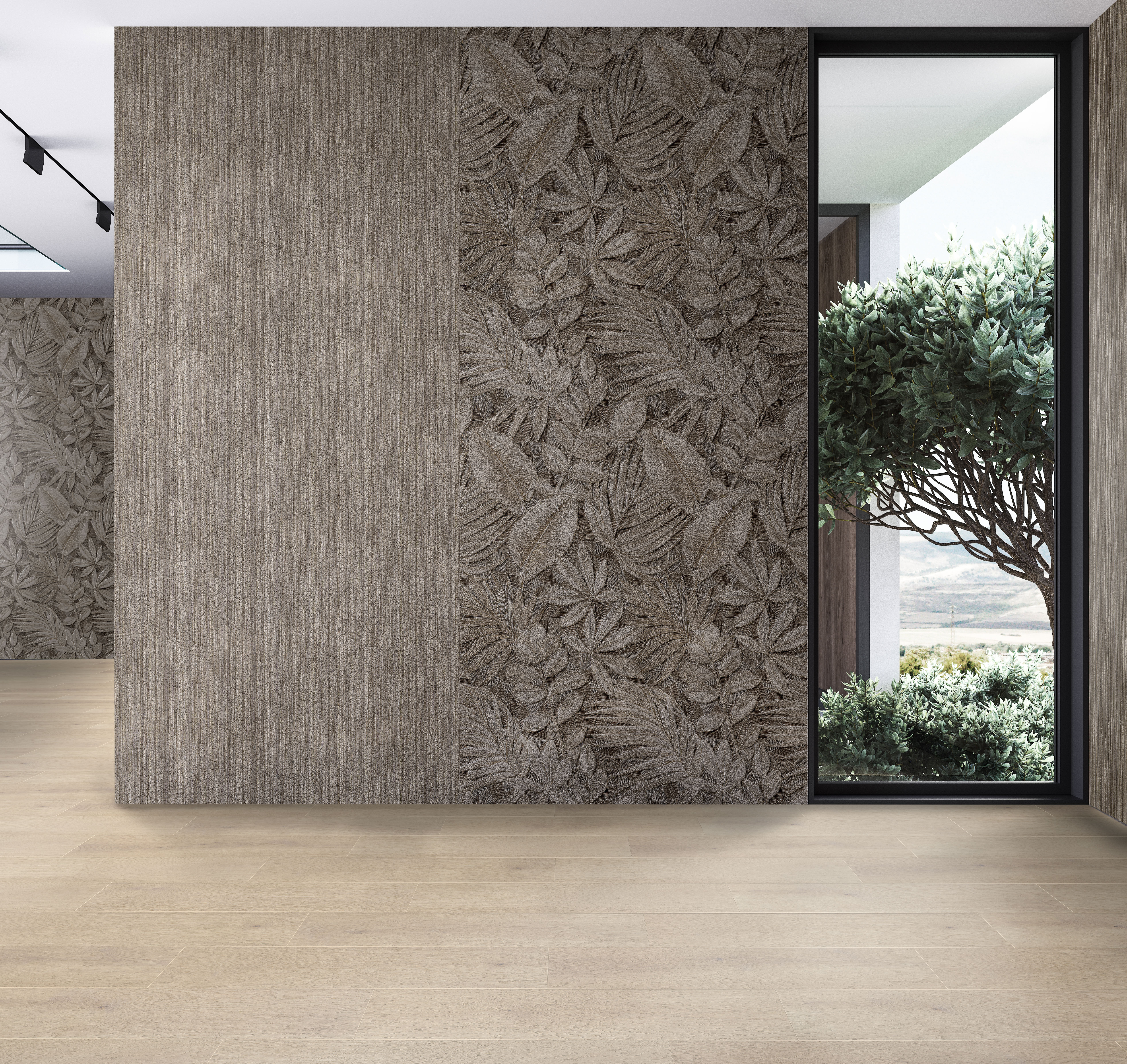 Панель 2800х1230х4 R165B PT Мінк Плант ROCKO Tiles SPC (Kronospan)