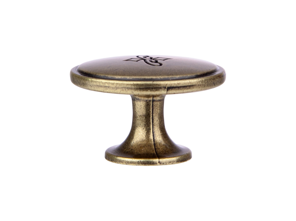 Ручка кнопка GIFF 8/167 антична бронза