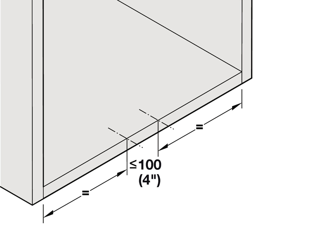 Толкатель для подъемников Free Flap Hafele 17-23 Н тип 1 (372.91.470)