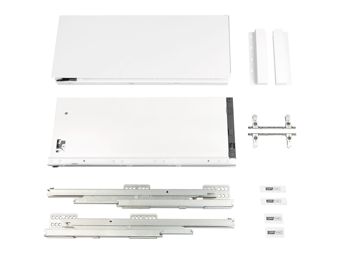 Висувний ящик GIFF PRIME FlatBox L=500 H=167 білий