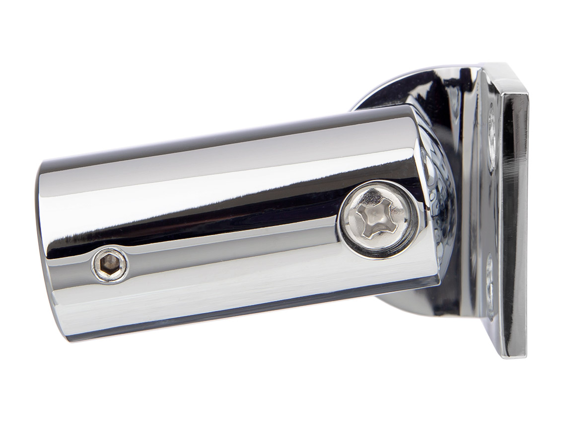 Соединитель стена-труба 19 мм регулируемый GIFF полированный хром