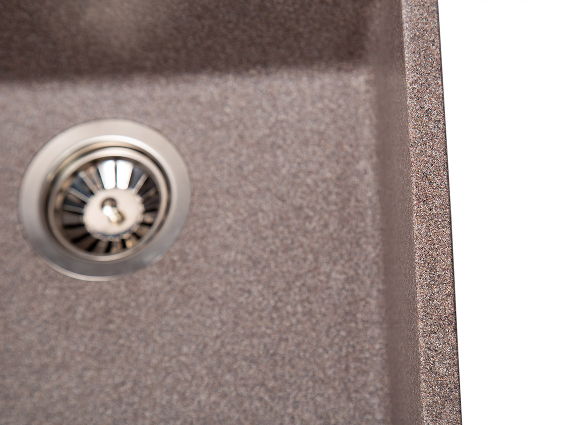 Мийка штучний камінь Solid Вега 440х420 граніт (під стільницю)