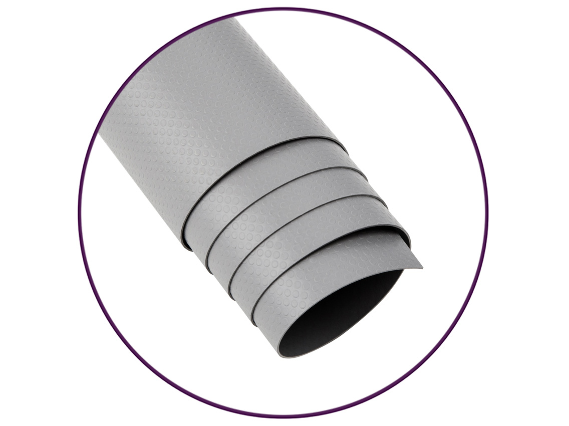 Килимок антиковзаючий Volpato H=500 сірий