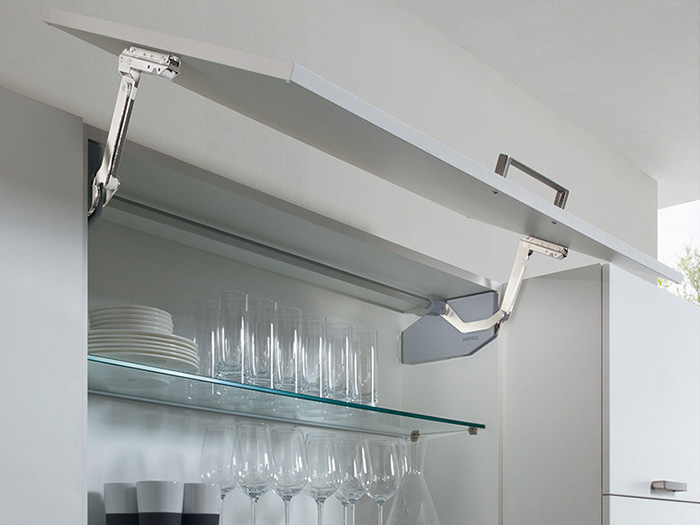 Подъемник Free Swing S9sw Hafele H=670-800 мм, 8-17,1 кг серые заглушки (372.34.522)