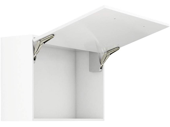 Підйомник Free Flap Hafele 1.7 C сірі заглушки (372.91.322)