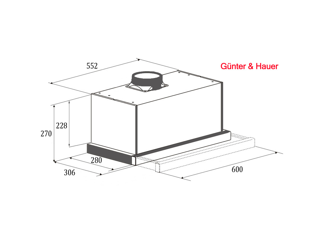 Вытяжка AGNA 1000 IX (Gunter & Hauer)