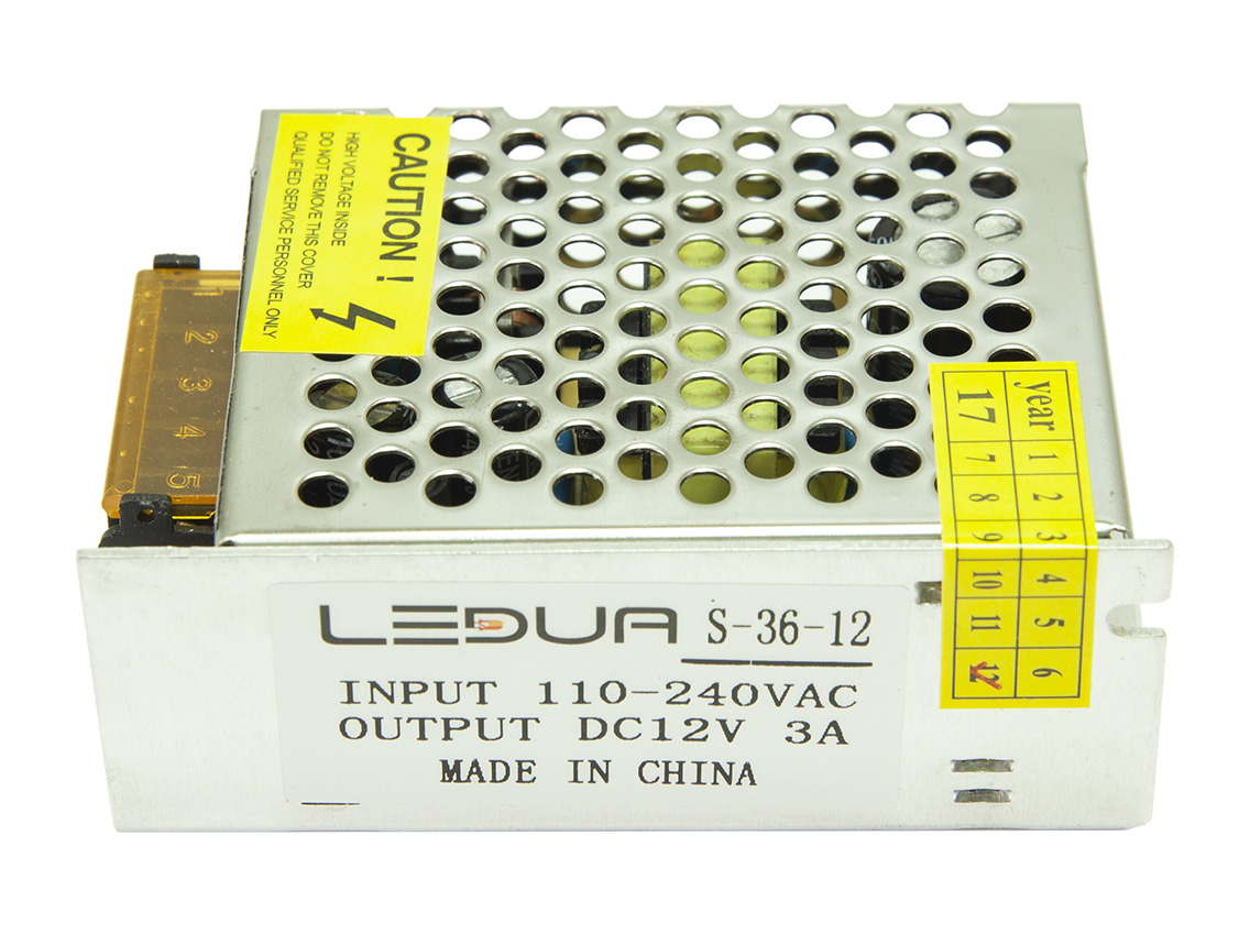 Блок питания для LED ленты 12V 36W IP20