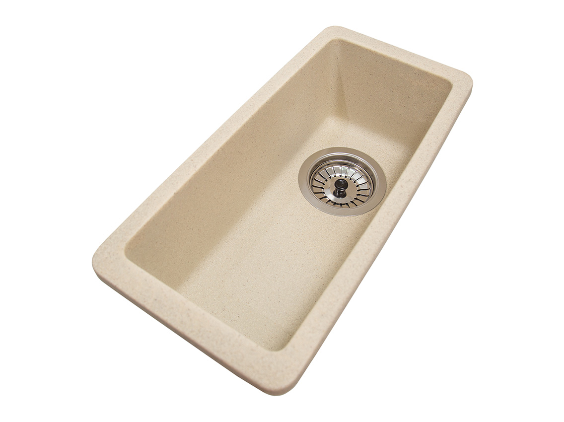 Мойка искусственный камень Solid Вега Плюс  200х420 капучино (под столешницу)