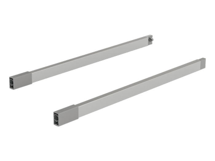 Продольный релинг ArciTech правый Hettich L=550 серебро (9.122.014)