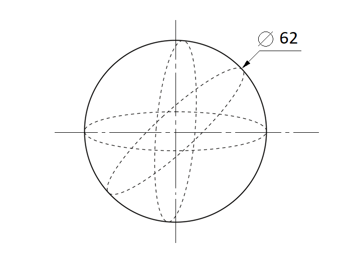 R-23 Шар декоративний GIFF хром