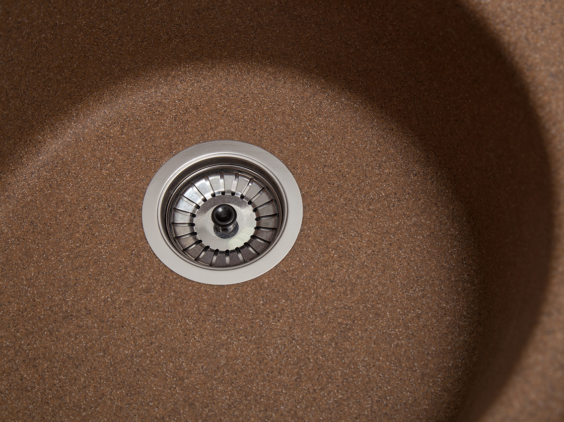 Мийка штучний камінь Solid Поні D475 теракот (з отвором під змішувач)