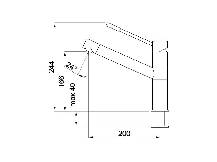 Смеситель Elleci Sava Chromato