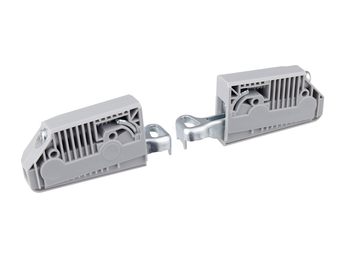 Шкафодержатель регулируемый GIFF PRIME серый (комплект 2 шт)