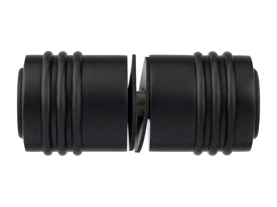 Ручка PORTOFINO GIFF Glass PREMIO double чорний матовий