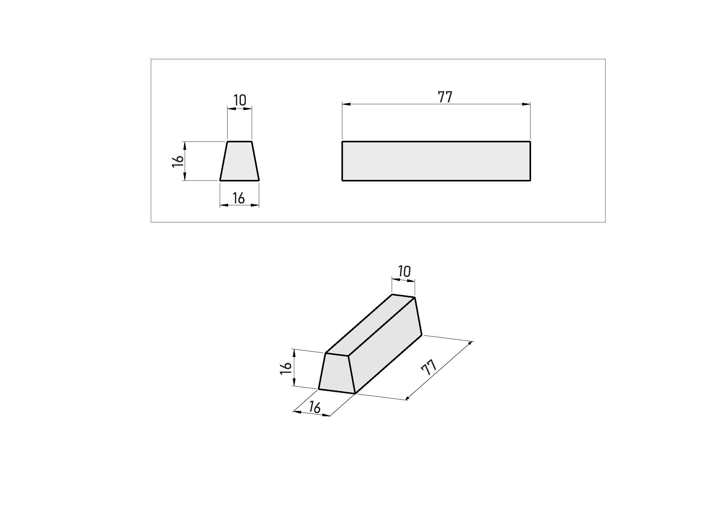 Паличка воскова Decor Edge SW-9 вільха світла