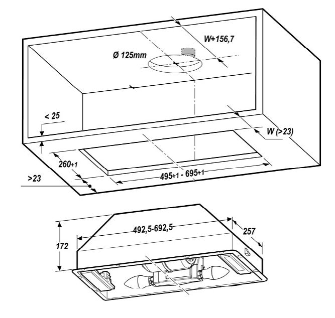 Вытяжка CT17 C IX/A/72 Elica