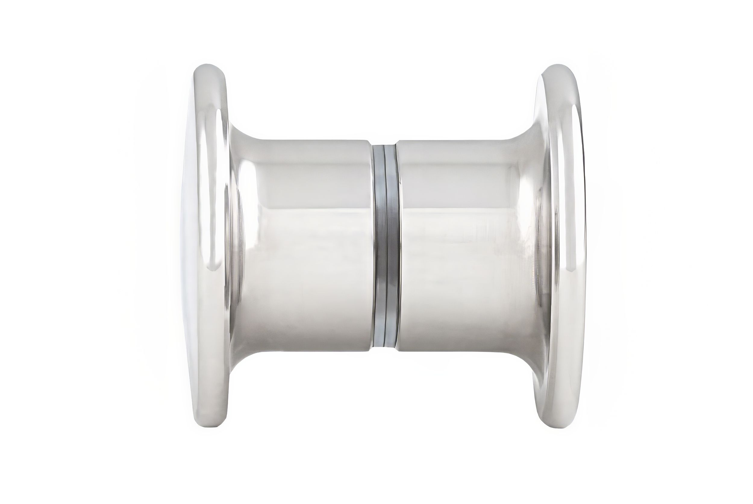 Ручка-кноб круглая GIFF Glass 269 полированный хром