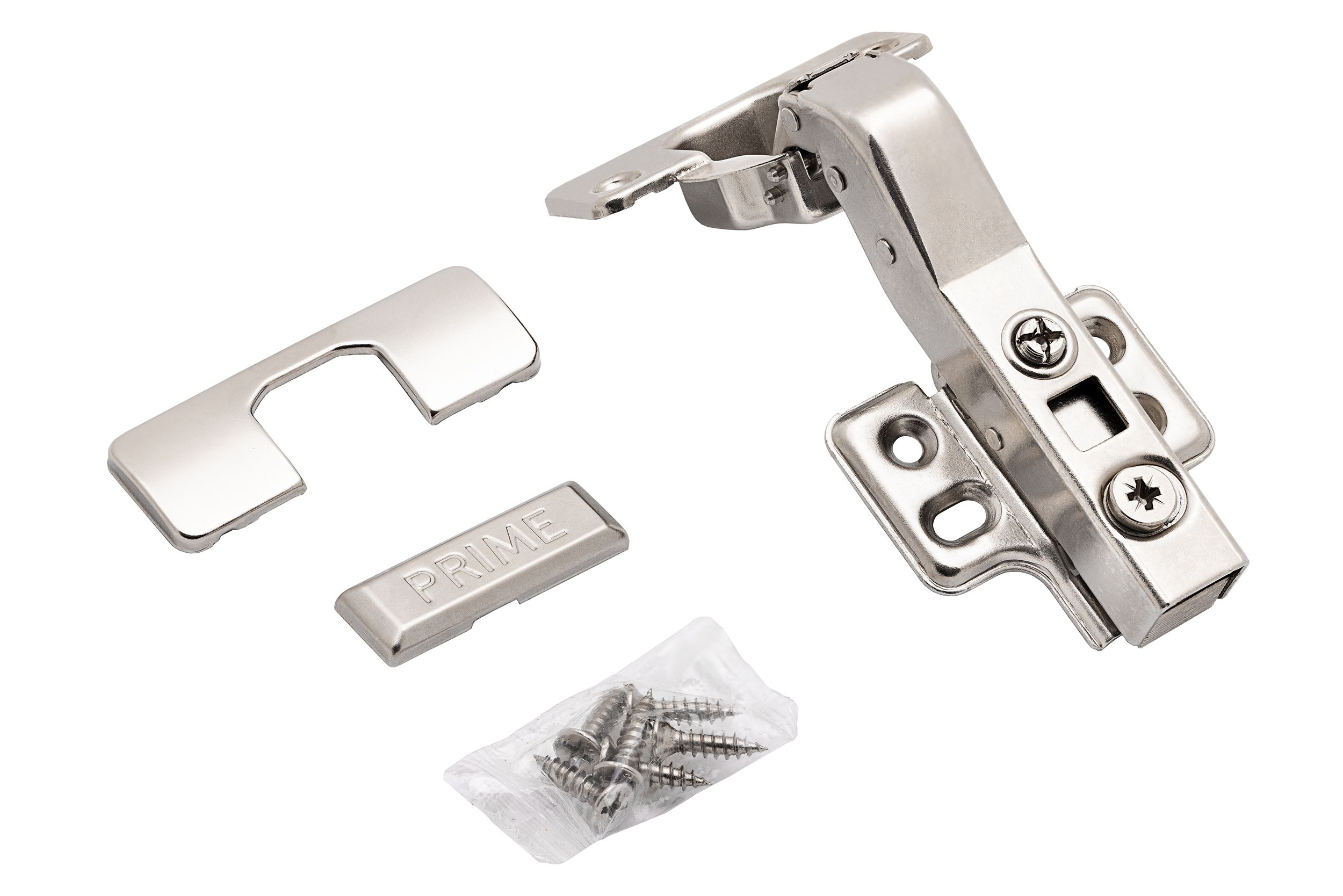 Петля накладная Clip-on GIFF PRIME 135* d=35 Н=0 нікель