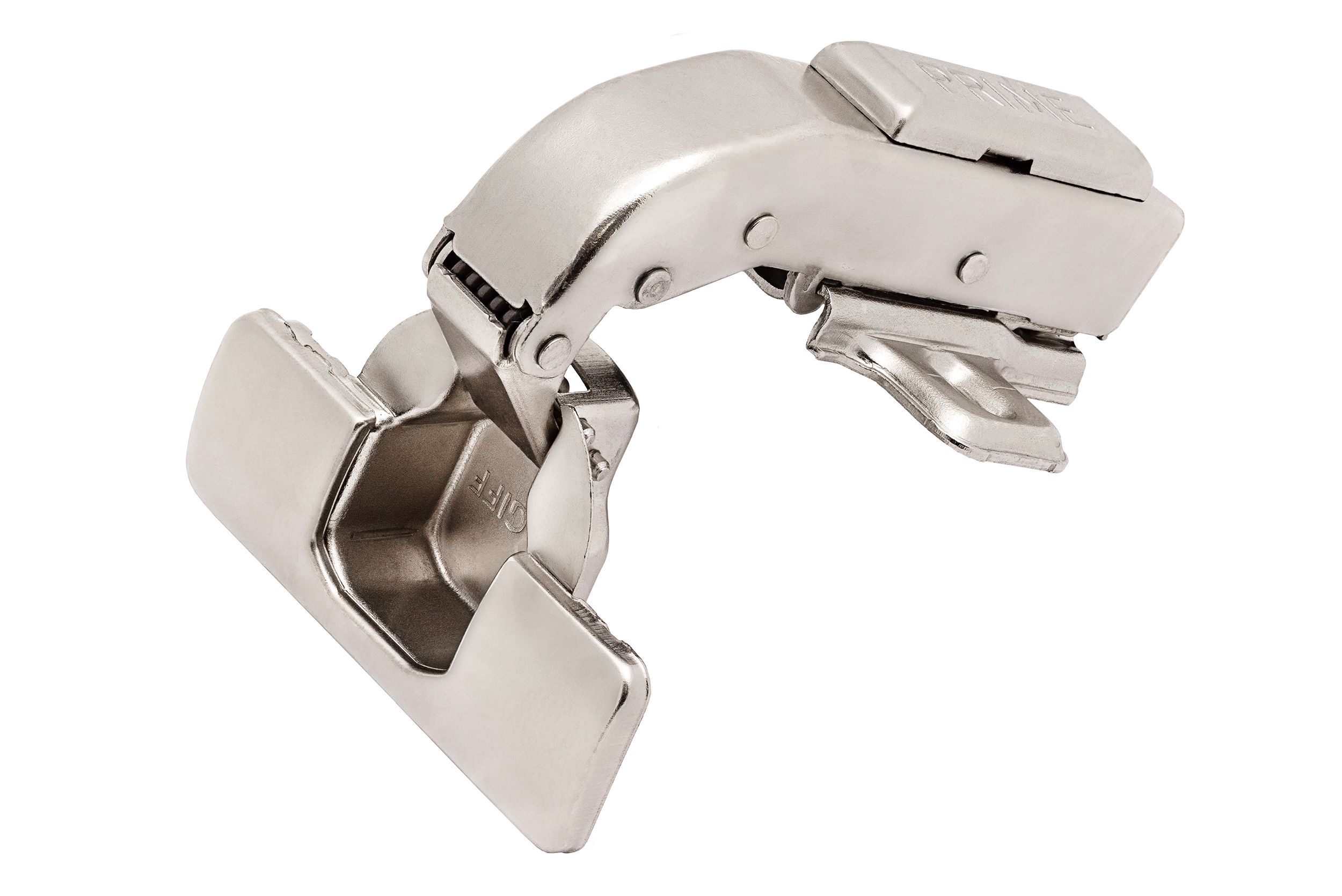 Петля ровнолежащая Clip-on GIFF PRIME 180* d=35 Н=2 нікель