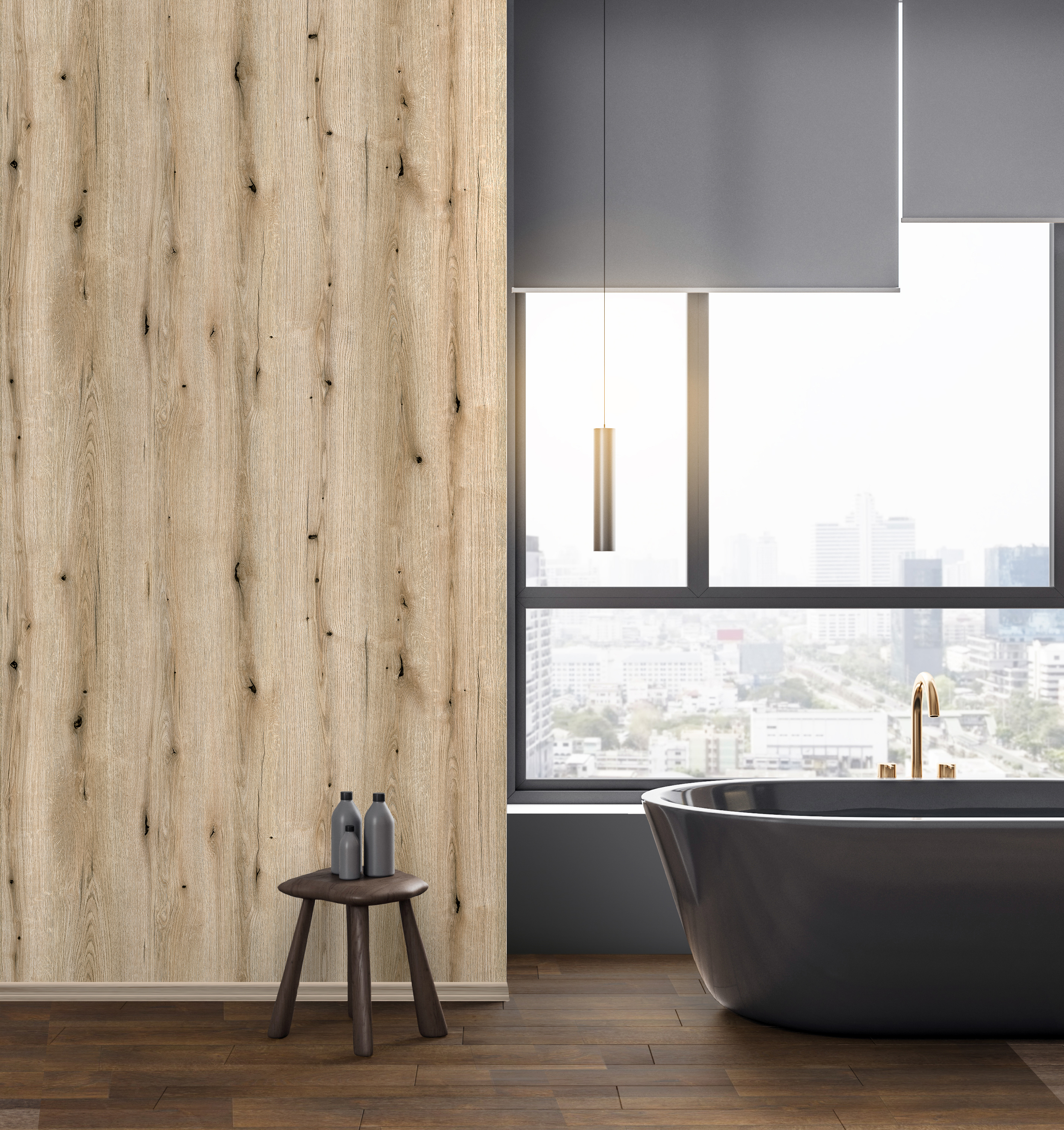 Панель 2800х1230х4 K365 FN Дуб Эвок Прибережный ROCKO Tiles SPC (Kronospan)