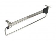 Вешалка выдвижная GIFF L=300 никель/черный 