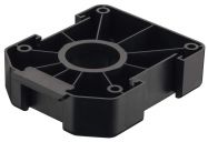 Монтажна пластина Hafele AXILO 78 під шуруп чорний (637.76.333)