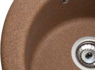 Мийка штучний камінь Solid Поні D475 теракот (з отвором під змішувач)