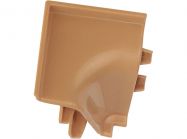 Угол к плинтусу Rehau 118 90* 94120 Карамель-внутренний