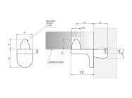 Полицетримач з фіксуючим штифтом GIFF