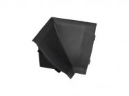 Уголок к плинтусу кухонному Черный внутренний