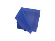 Уголок к плинтусу кухонному Синий внутренний