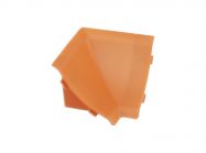 Уголок к плинтусу кухонному Вишня внутренний