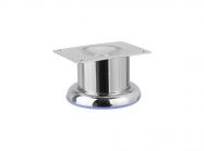 Опора без регулювання циліндрична GIFF Pillar 50/50 хром